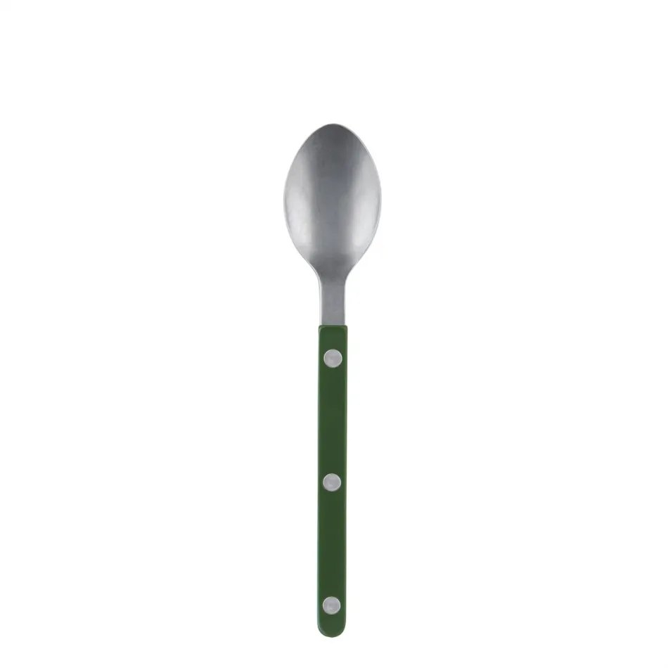 Bistrot Vintage Green Dessert Spoon 7.5"