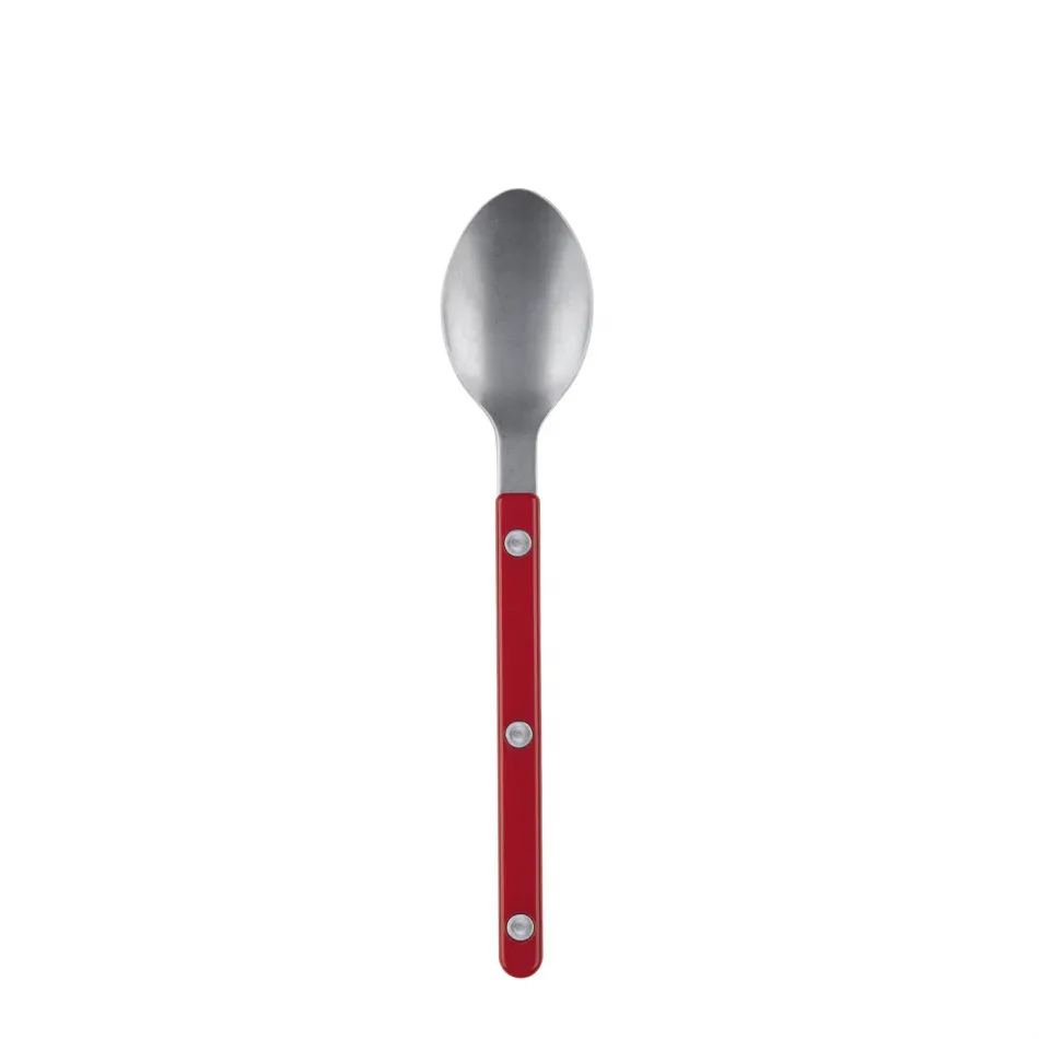 Bistrot Vintage Red Dessert Spoon 7.5"