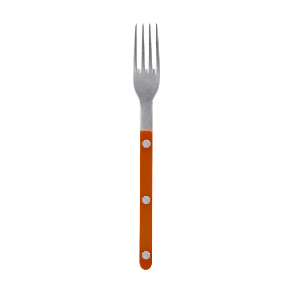 Bistrot Vintage Orange Salad Fork 7.5"