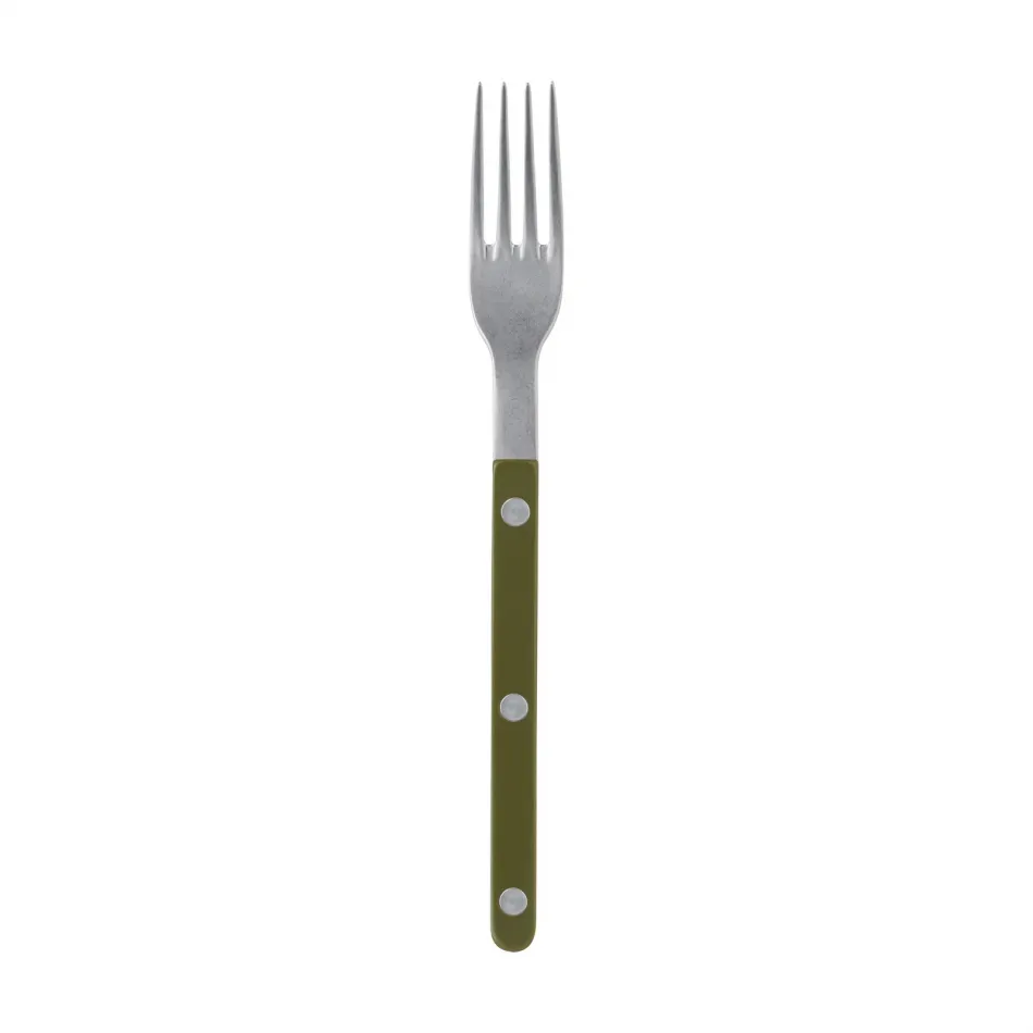 Bistrot Vintage Green Fern Salad Fork 7.5"