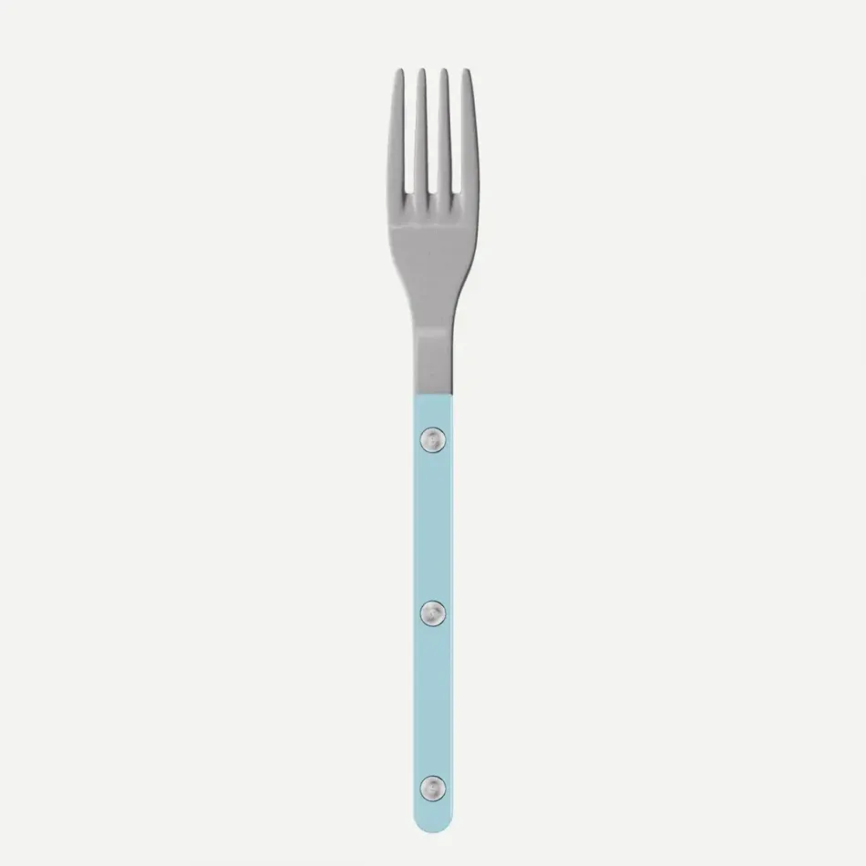Bistrot Vintage Pastel Blue Salad Fork 7.5"