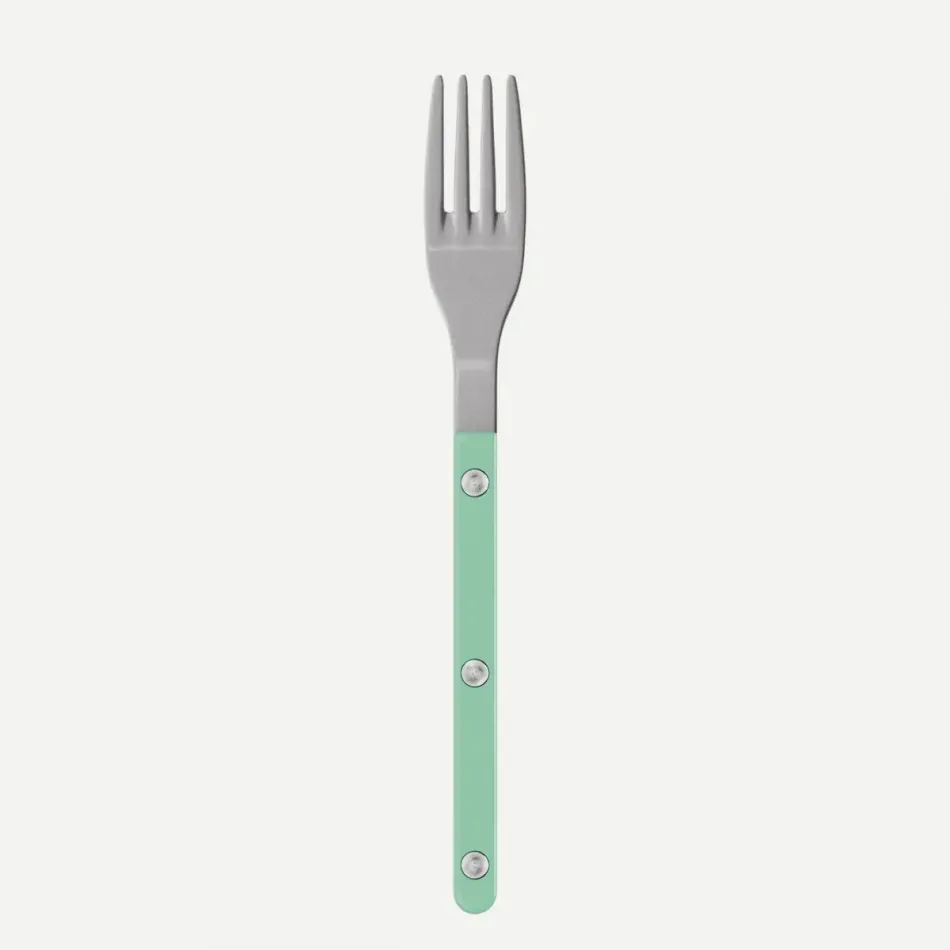 Bistrot Vintage Pastel Green Salad Fork 7.5"