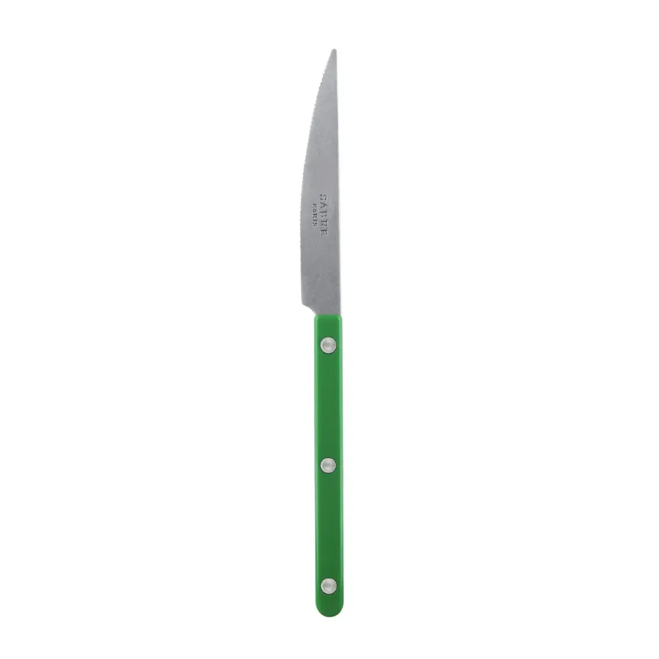 Bistrot Vintage Garden Green Dessert Knife 8"