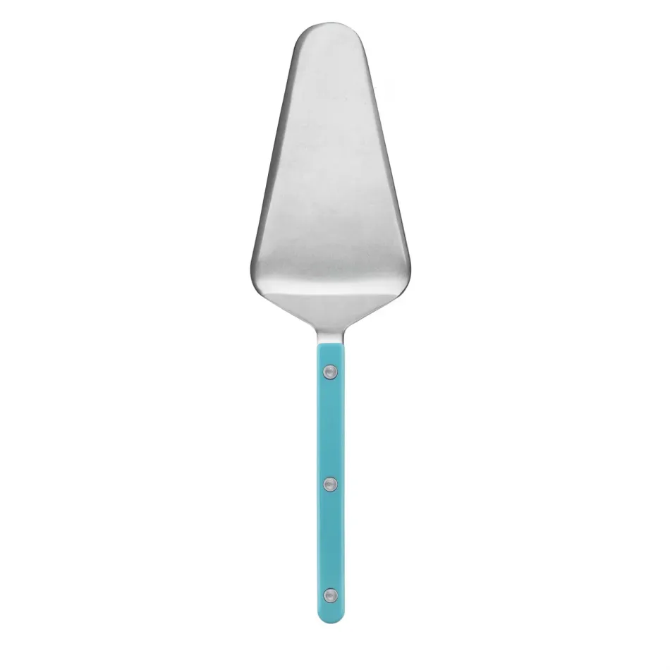 Bistrot Vintage Turquoise Tart Slicer 10"