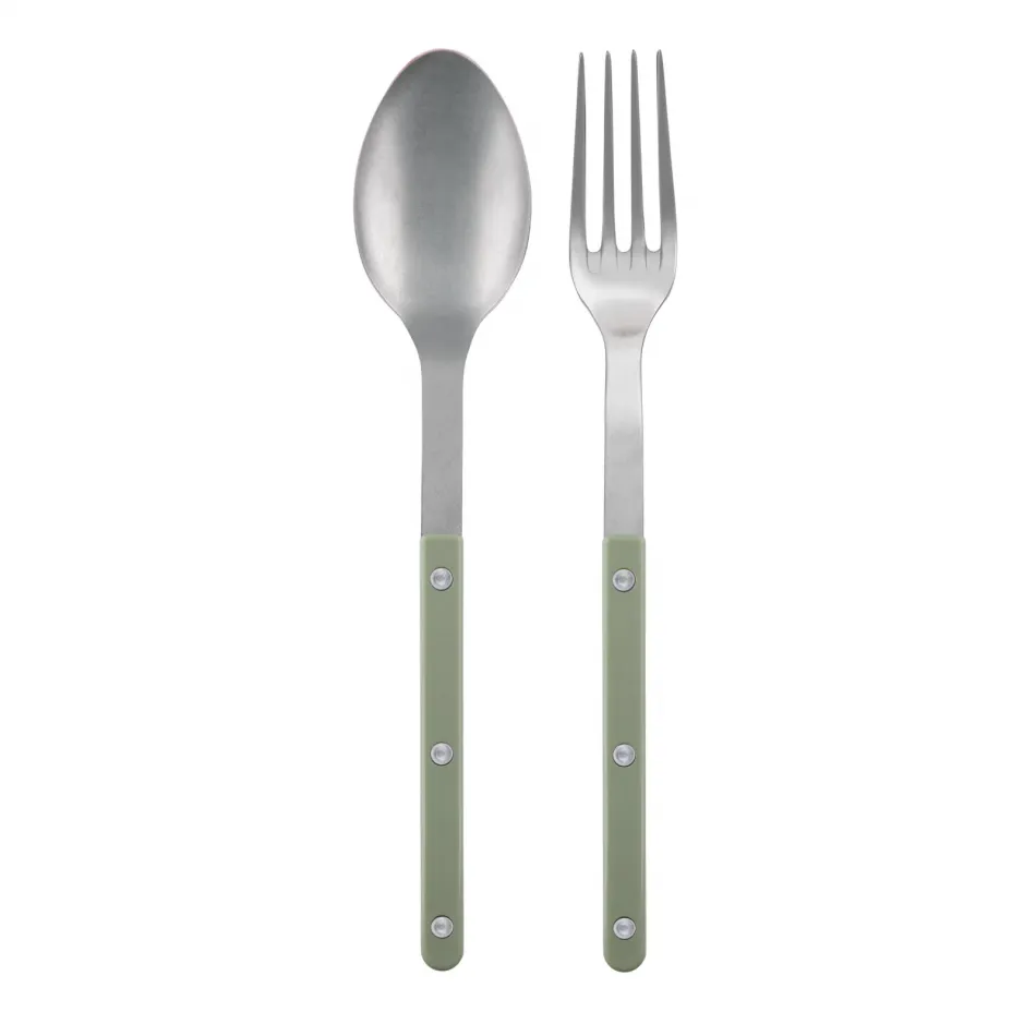 Bistrot Vintage Asparagus 2-Pc Serving Set 10.25" (Fork, Spoon)