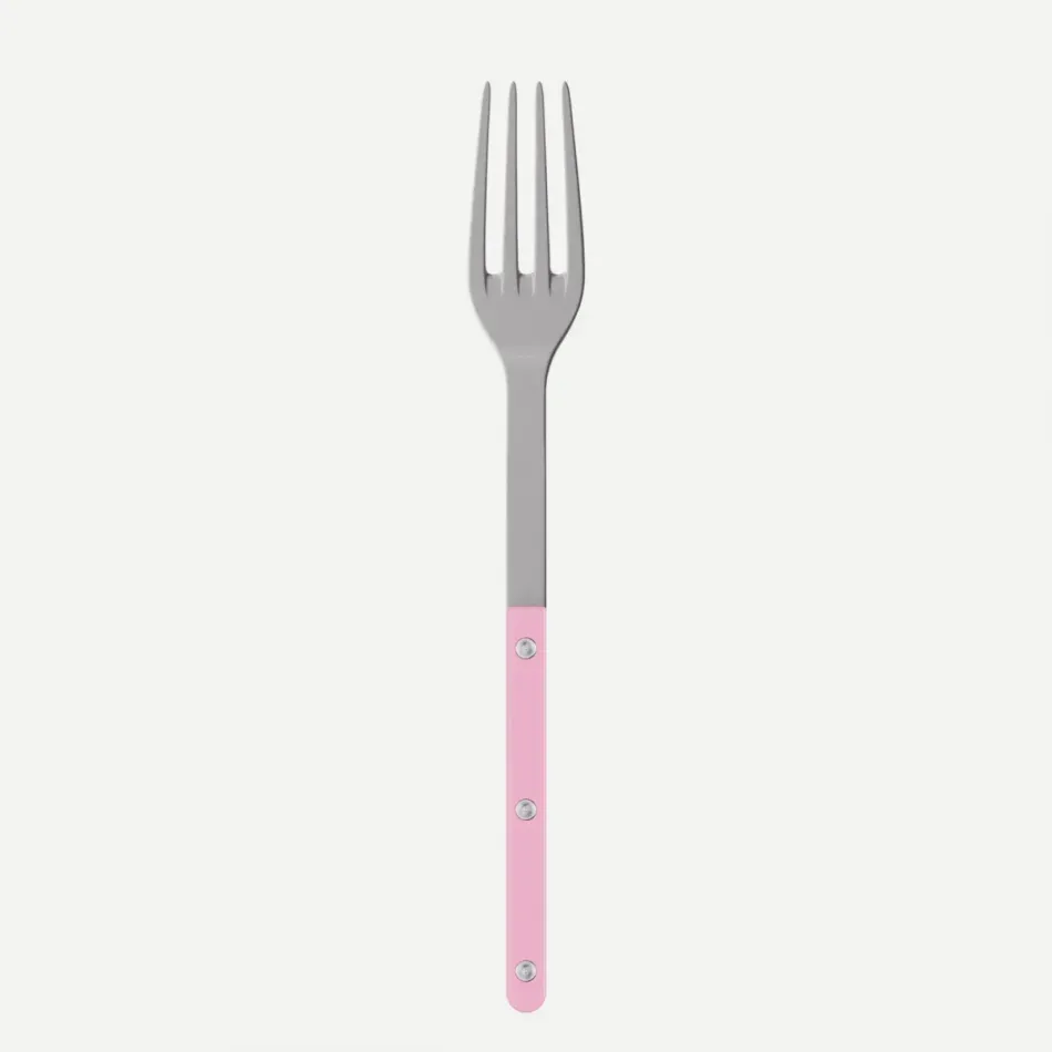 Bistrot Vintage Solid Pink Serving Fork 10"1/4
