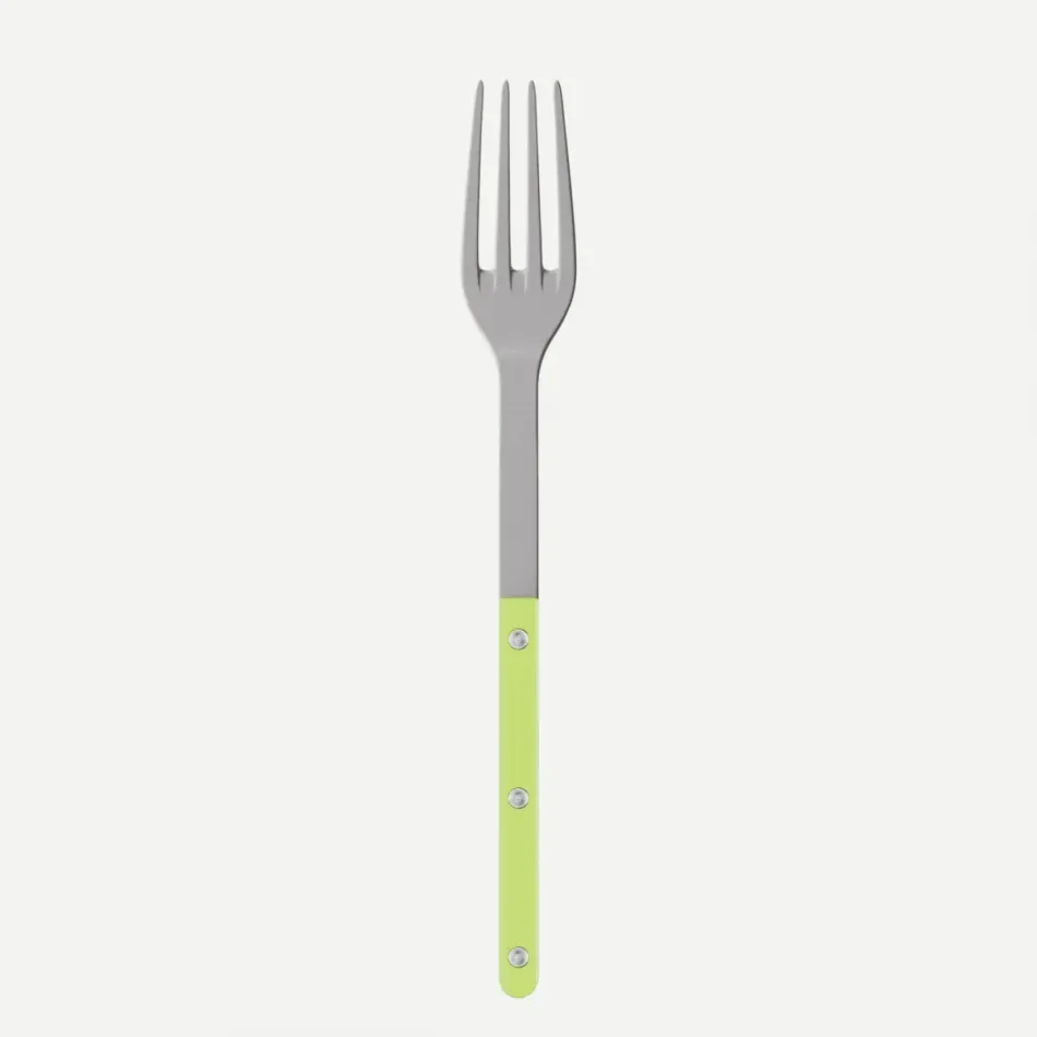 Bistrot Vintage Solid Lime Serving Fork 10"1/4