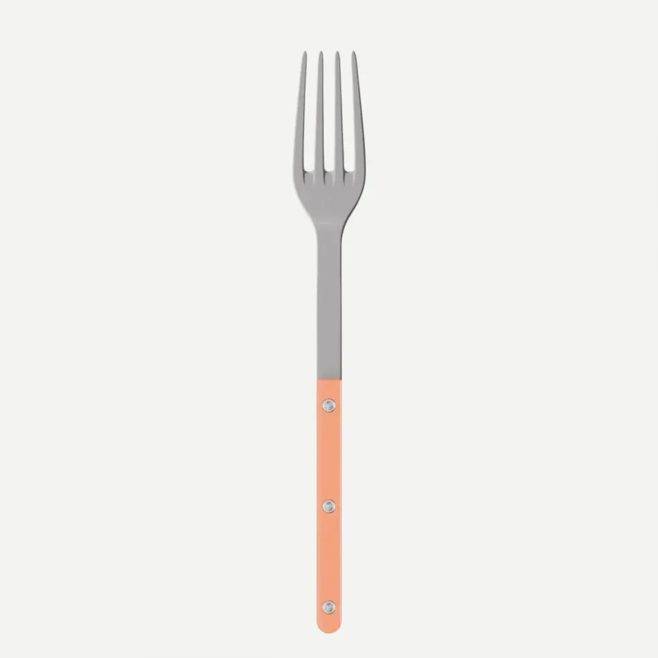 Bistrot Vintage Nude Pink Serving Fork 10.25"