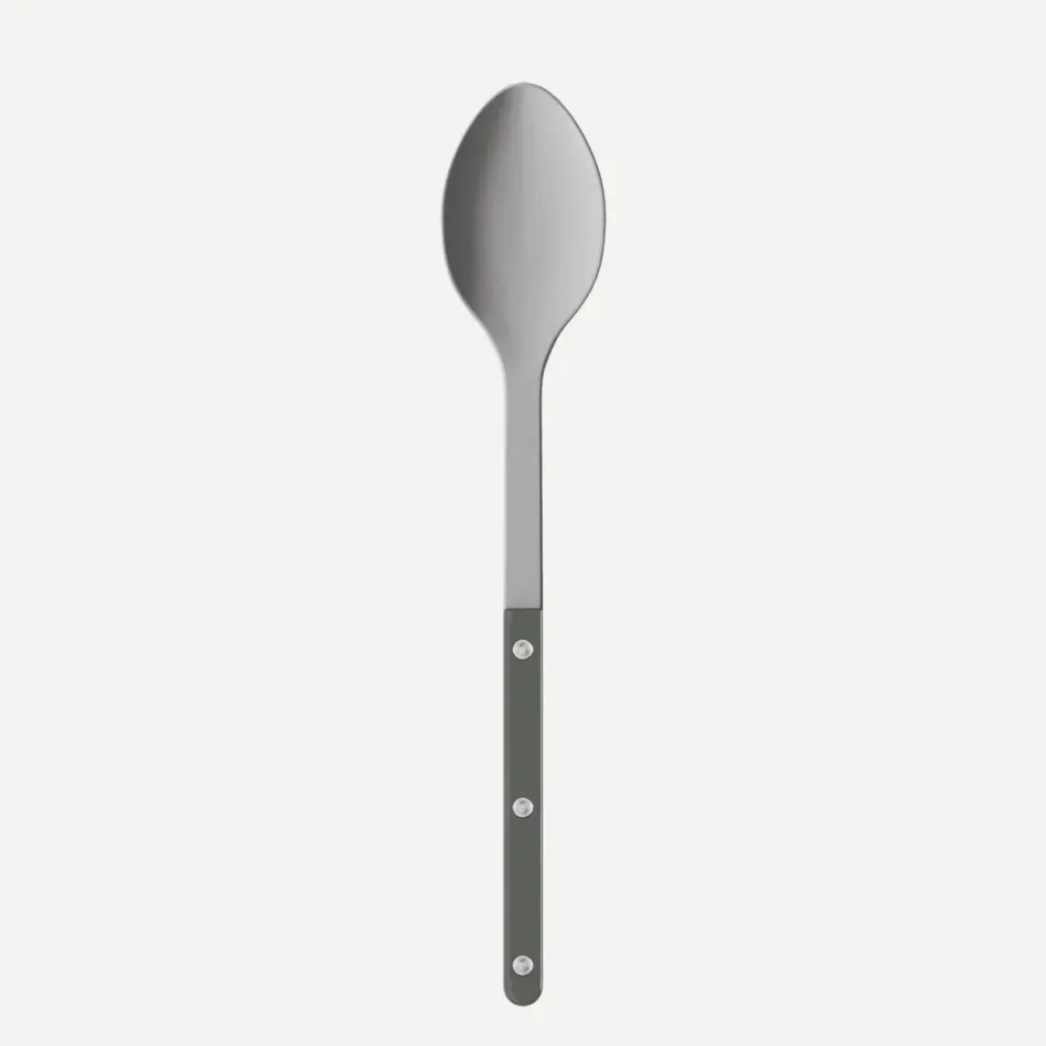 Bistrot Vintage Dark Grey Serving Spoon 10.25"