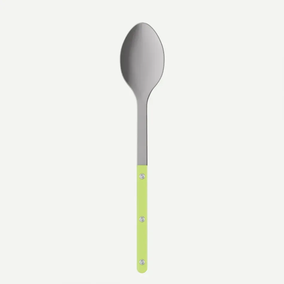 Bistrot Vintage Solid Lime Serving Spoon 10"1/4