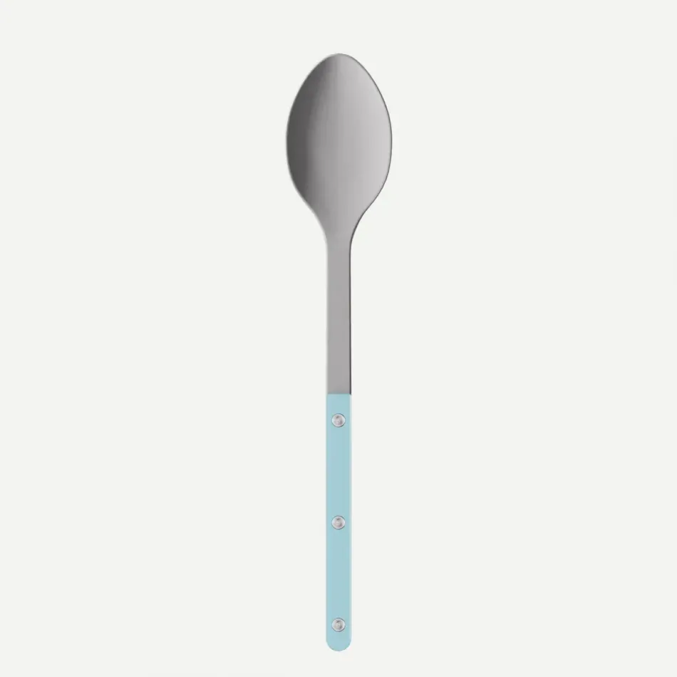 Bistrot Vintage Pastel Blue Serving Spoon 10.25"