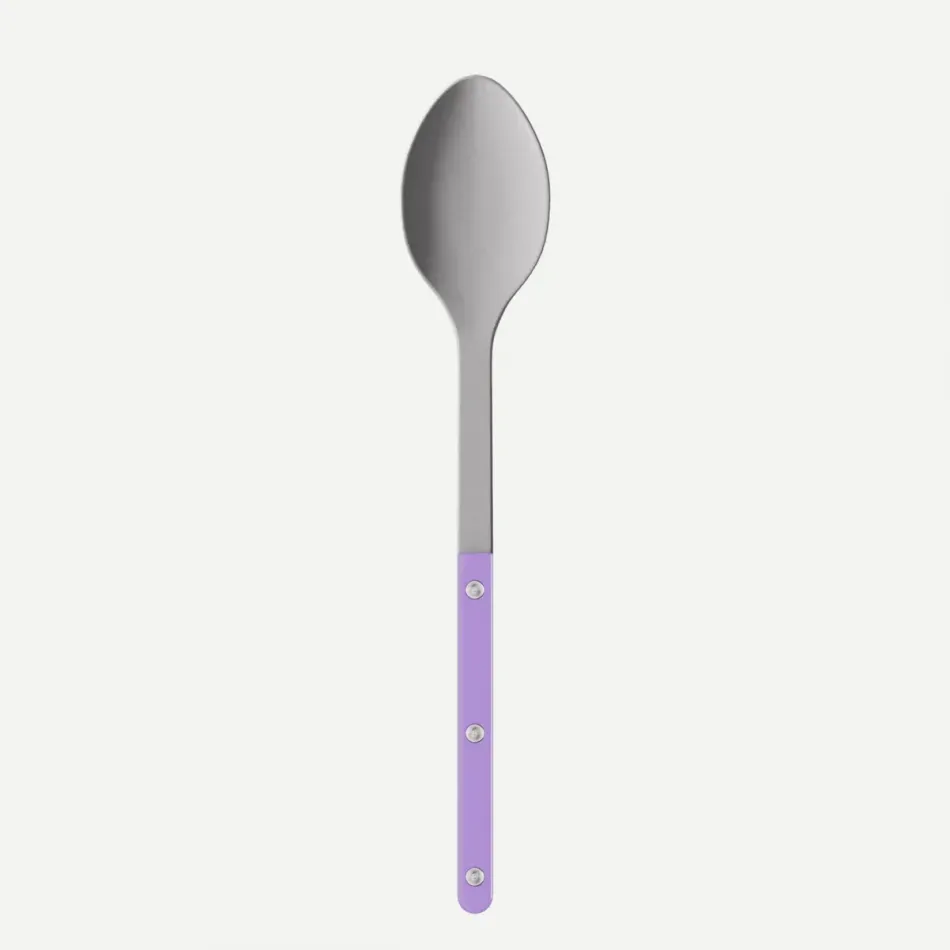 Bistrot Vintage Solid Purple Serving Spoon 10"1/4