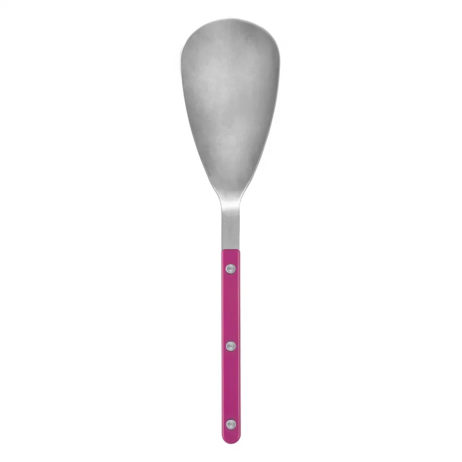Bistrot Vintage Rasperry Rice Serving Spoon 10.5"