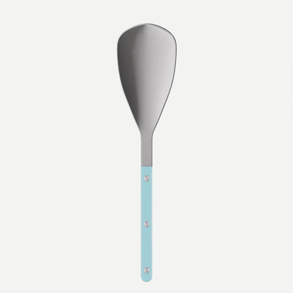 Bistrot Vintage Pastel Blue Rice Spoon 10.25"