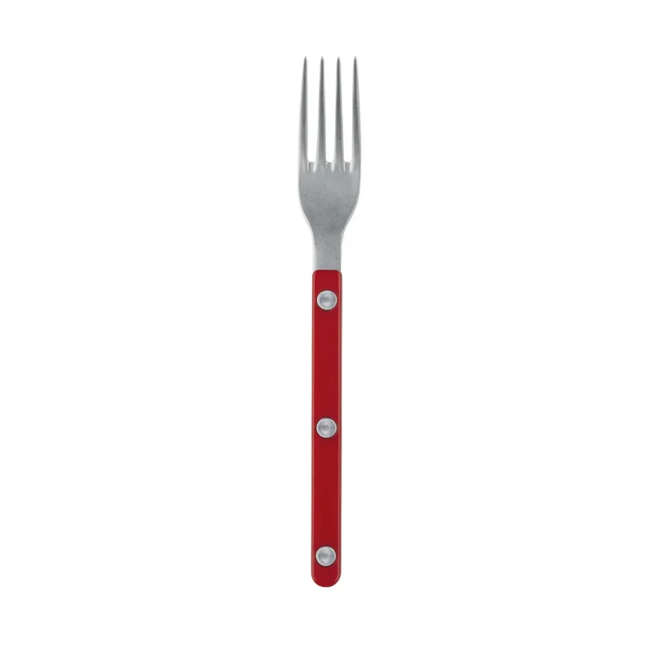 Bistrot Vintage Red Small Fork 6.5"