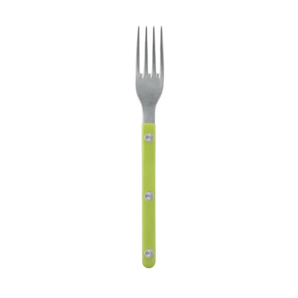 Bistrot Vintage Lime Small Fork 6.5"