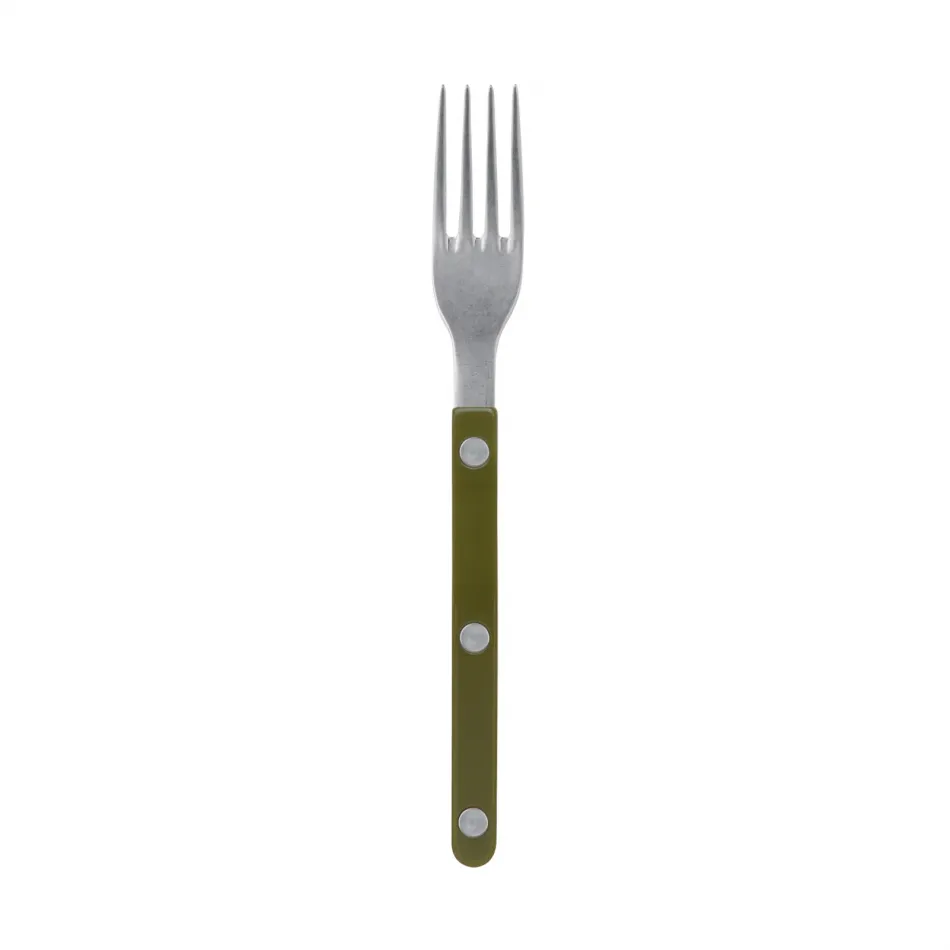 Bistrot Vintage Green Fern Cake Fork 6"