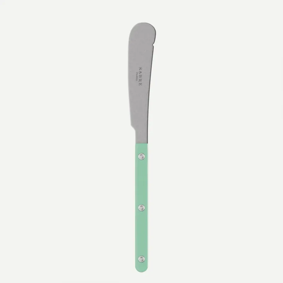 Bistrot Vintage Pastel Green Butter Knife 7.75"