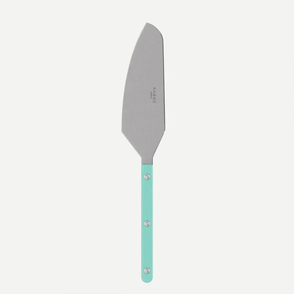 Bistrot Vintage Turquoise Tart Slicer 10"