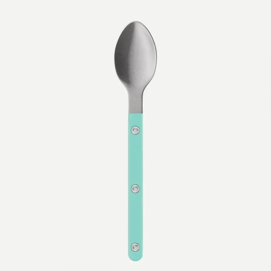 Bistrot Vintage Turquoise Espresso Spoon 5.5"
