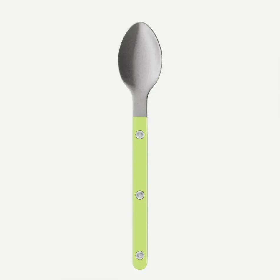 Bistrot Vintage Solid Lime Espresso Spoon 5"1/2