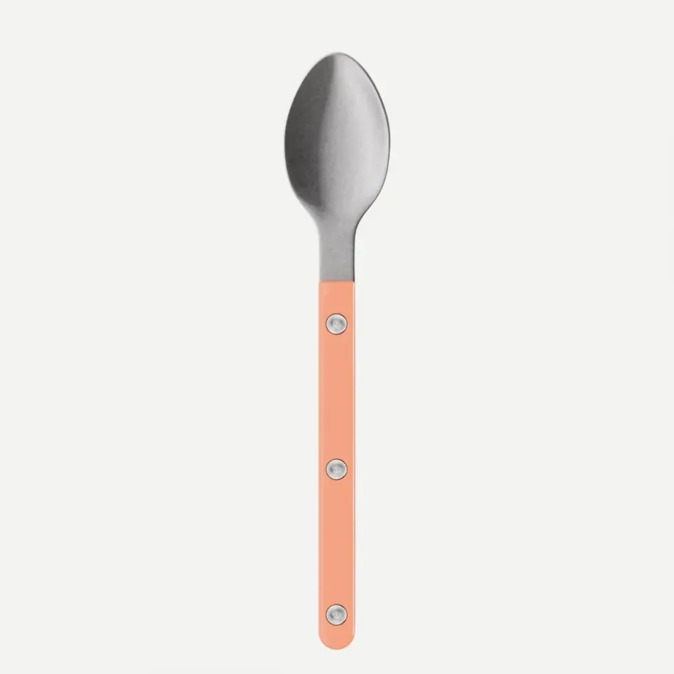 Bistrot Vintage Nude Pink Espresso Spoon 5.5"