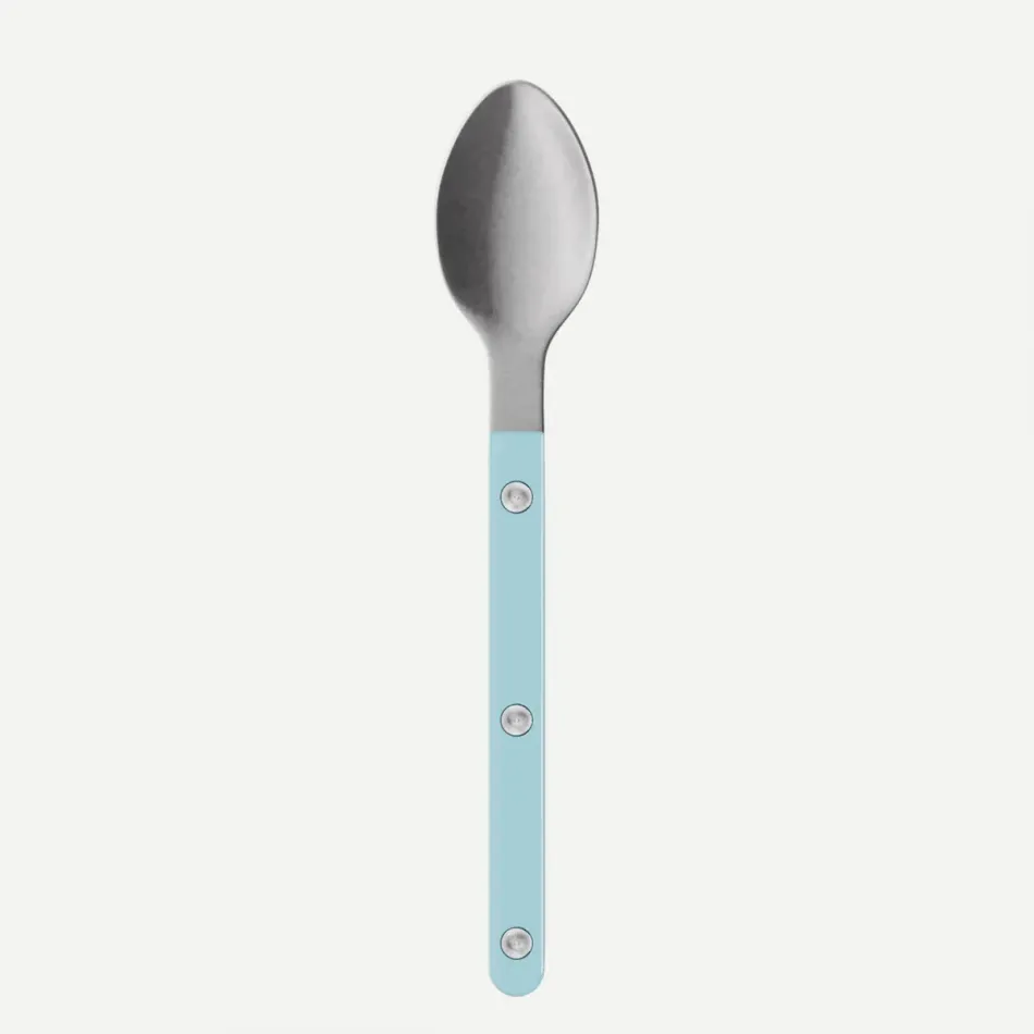 Bistrot Vintage Pastel Blue Espresso Spoon 5.5"