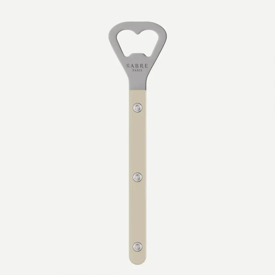 Bistrot Vintage Solid Light Kaki Bottle Opener 6"1/4