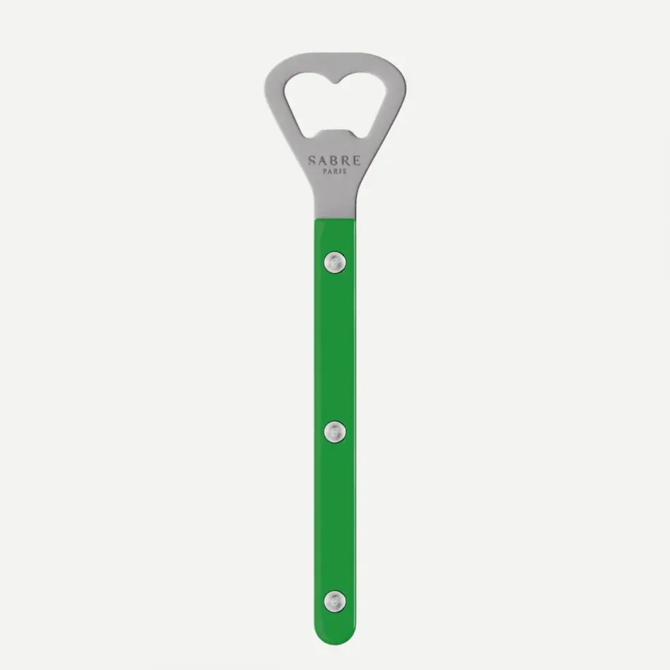 Bistrot Vintage Solid Garden Green Bottle Opener 6"1/4