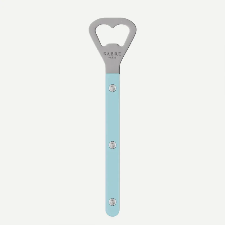 Bistrot Vintage Solid Pastel Blue Bottle Opener 6"1/4