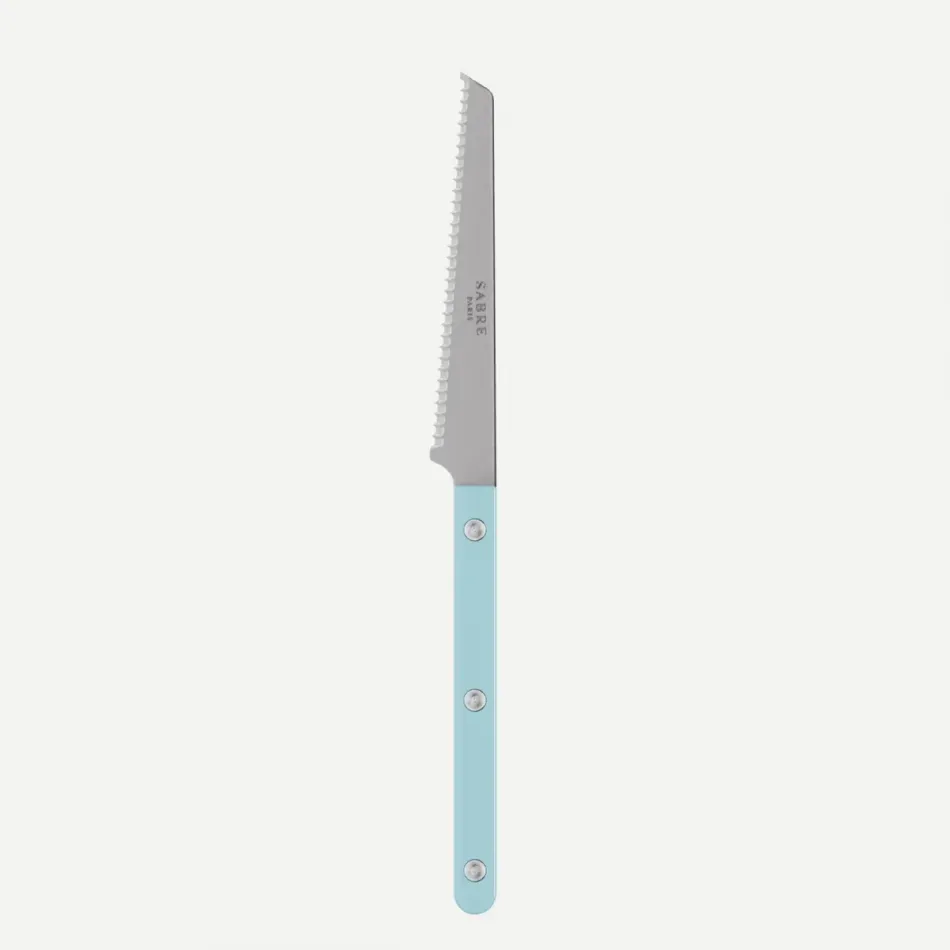 Bistrot Vintage Pastel Blue Tomato Knife 8.5"