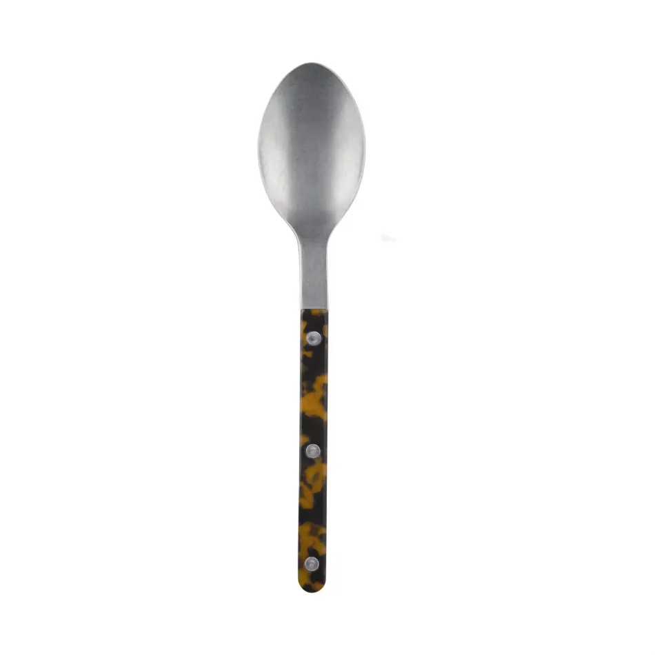 Bistrot Vintage Faux Tortoise Soup Spoon 8.5"