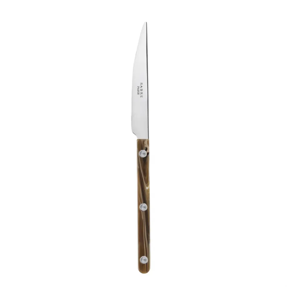 Bistrot Brillant Faux Buffalo Dessert Knife 7.75" 8"