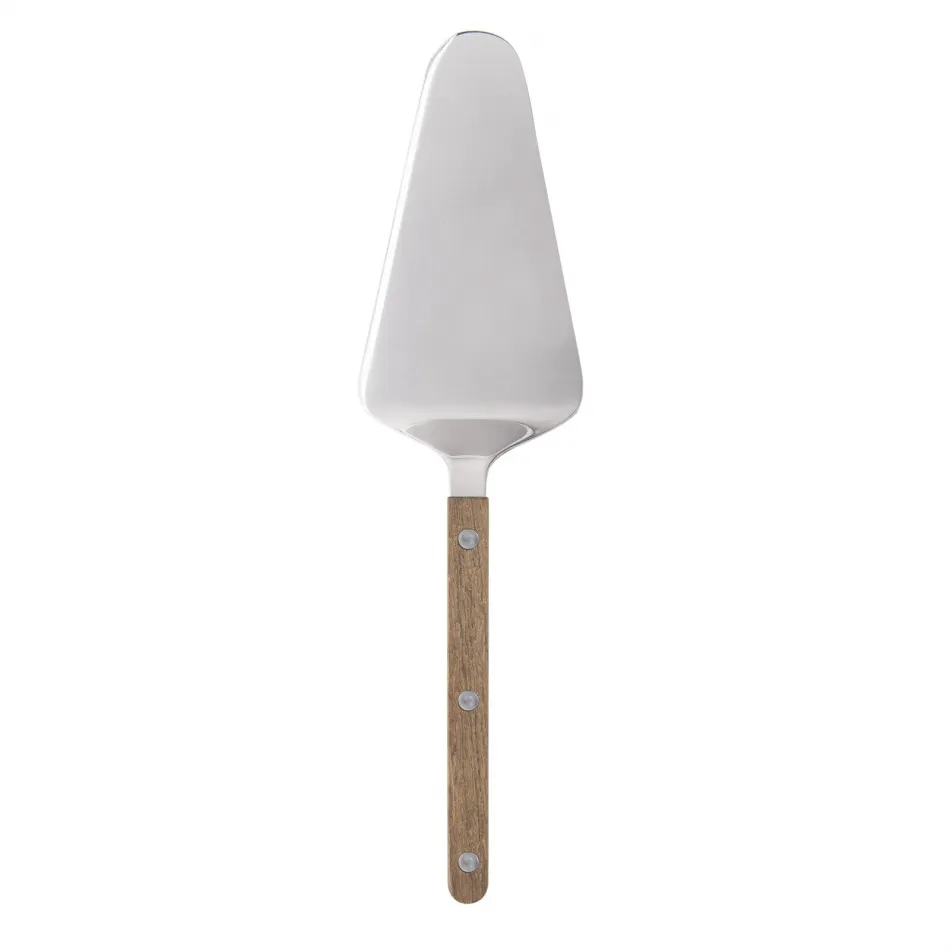 Bistrot Shiny Teak Tart Slicer 10" 10.75"