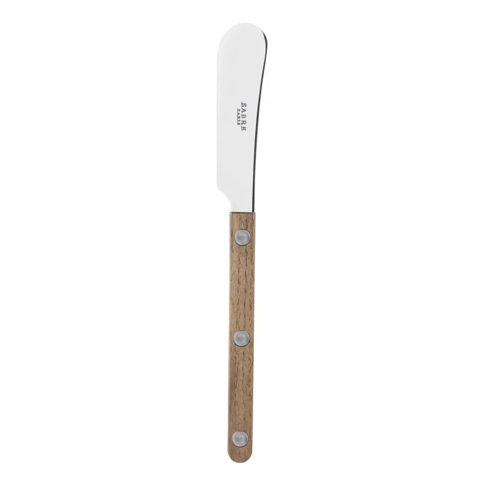 Bistrot Shiny Teak Butter Spreader 5.5"
