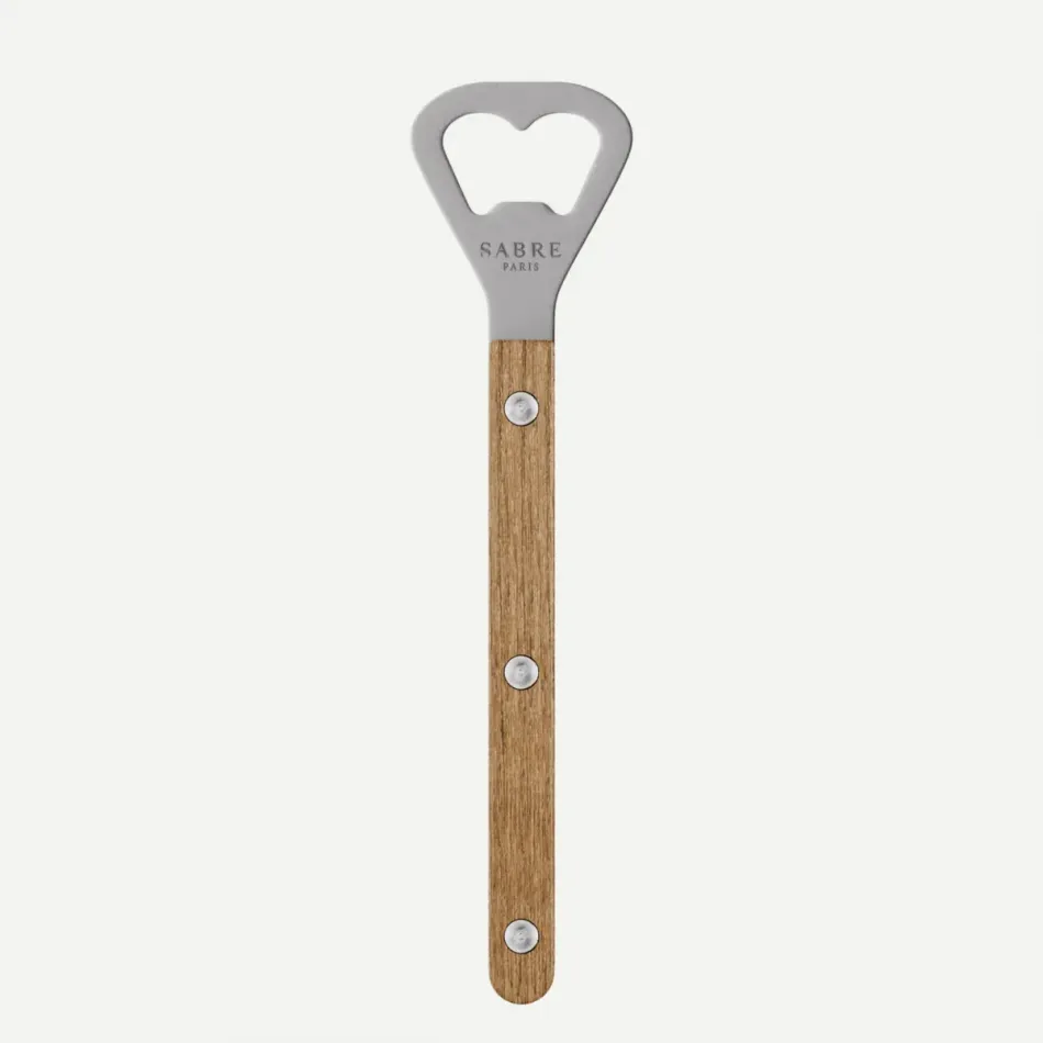 Bistrot Vintage Teak Teak Bottle Opener 6"1/4