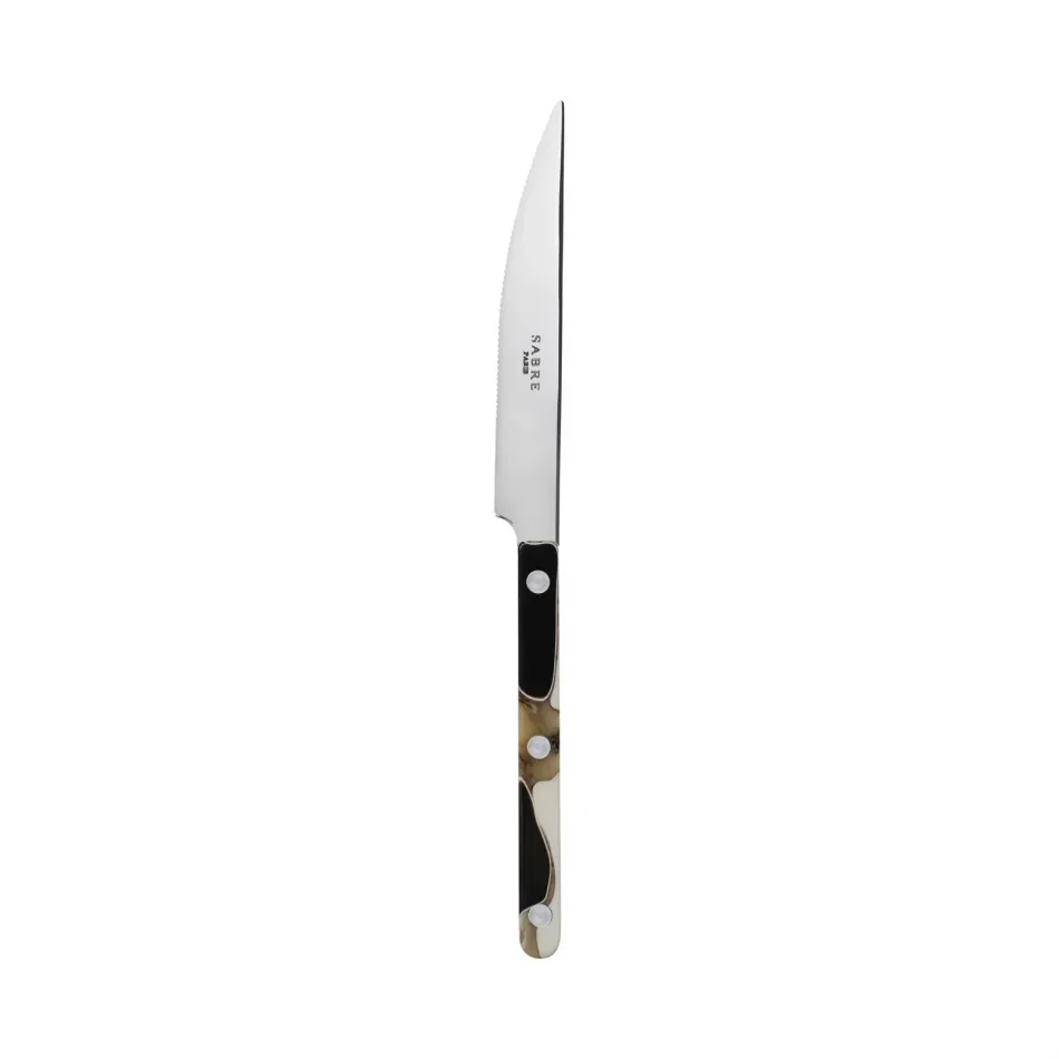 Bistrot Shiny Dune Black Dinner Knife 9.25"