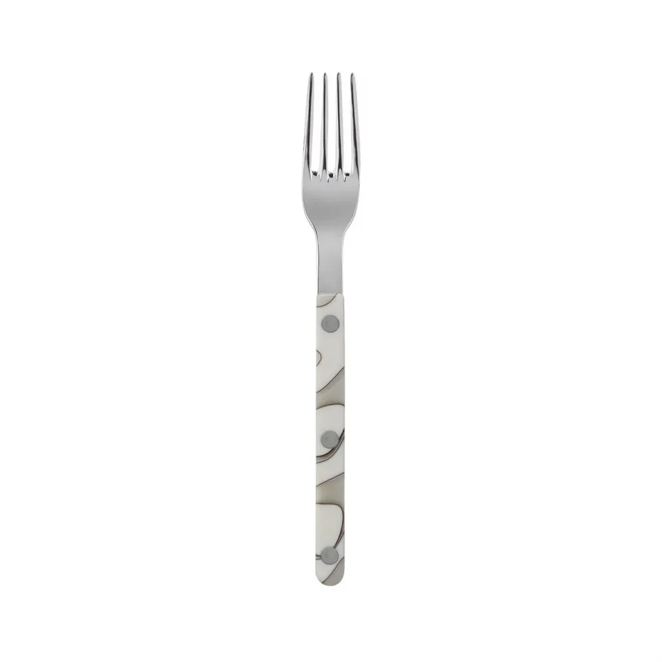 Bistrot Shiny Dune Ivory Salad Fork 7.5"