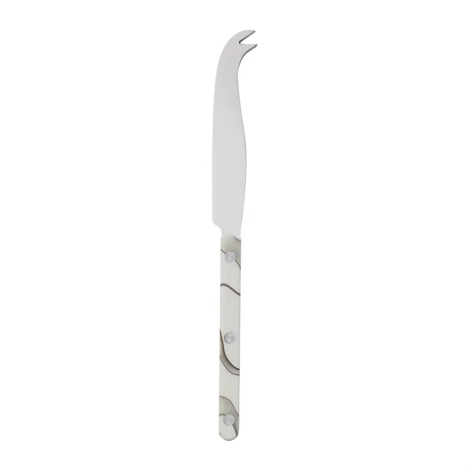 Bistrot Shiny Dune Ivory Large Cheese Knife 9.75"