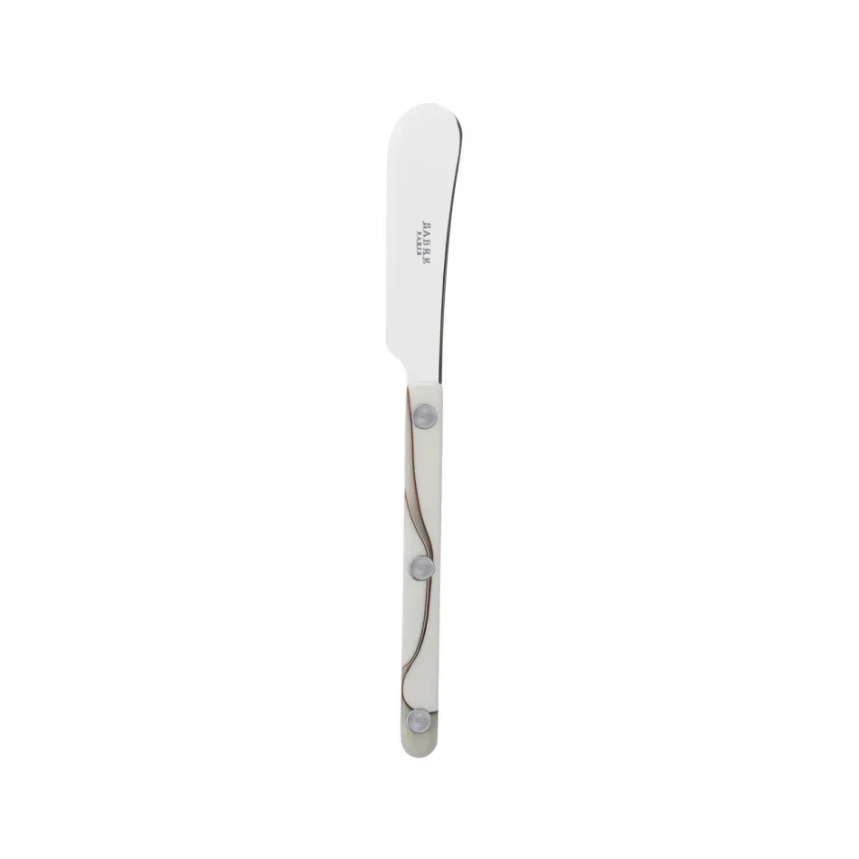 Bistrot Shiny Dune Ivory Butter Spreader 5.5"