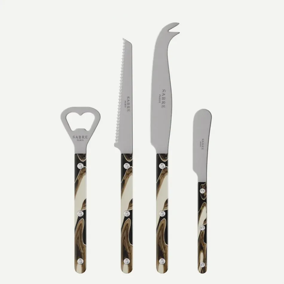 Bistrot Vintage Dune Dune Black Bistrot Aperitif Set