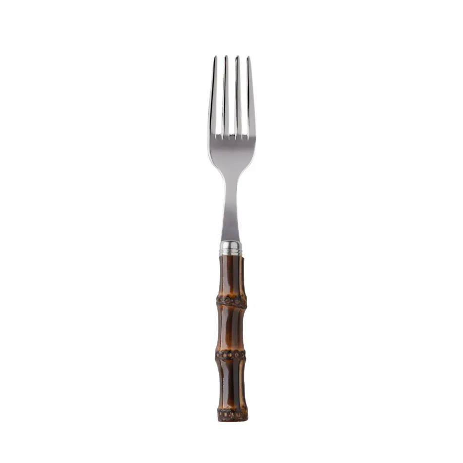 Panda Dark Bamboo Cake Fork 6.5"