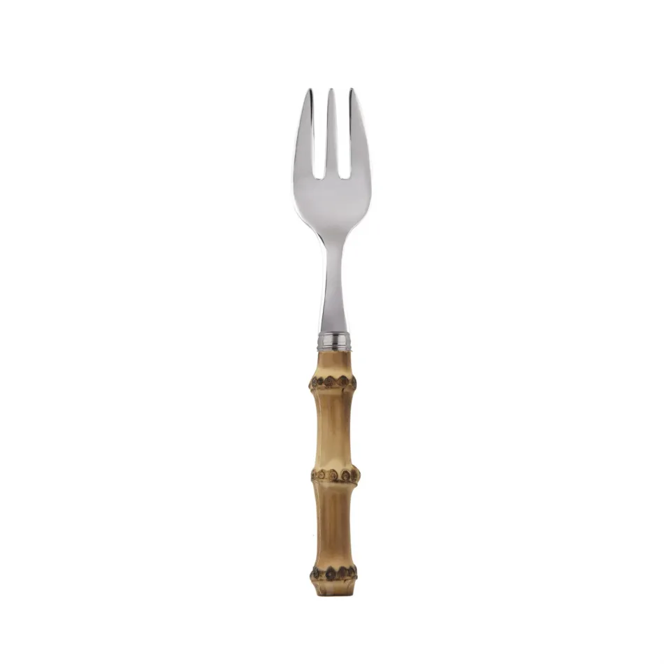 Panda Bamboo Oyster Fork 6"