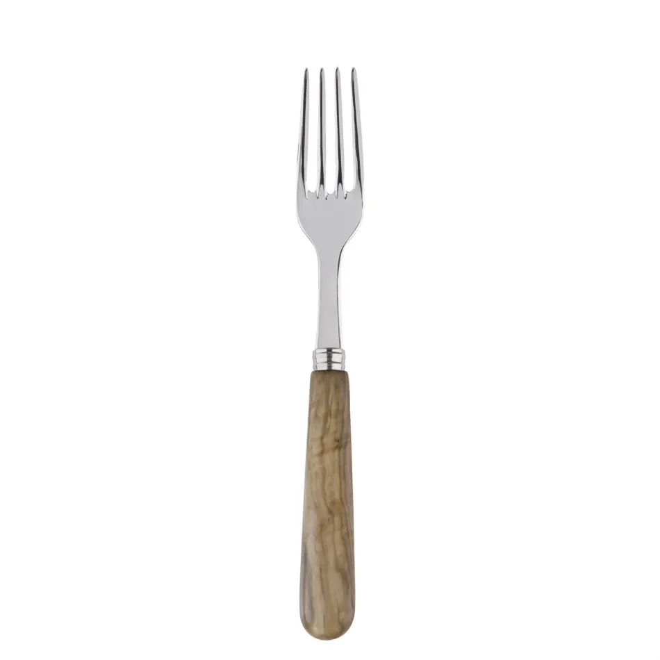 Lavandou Olive Tree Wood Dinner Fork 8.5"