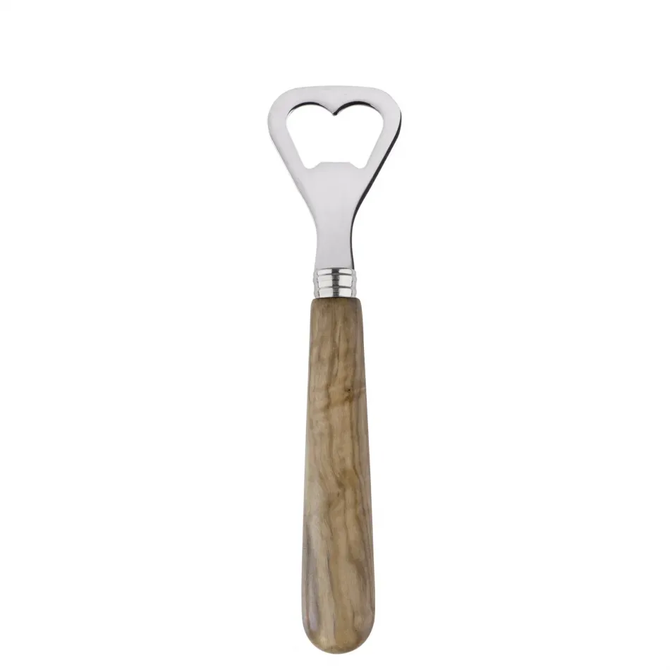 Lavandou Olive Tree Wood Bottle Opener 6.25"