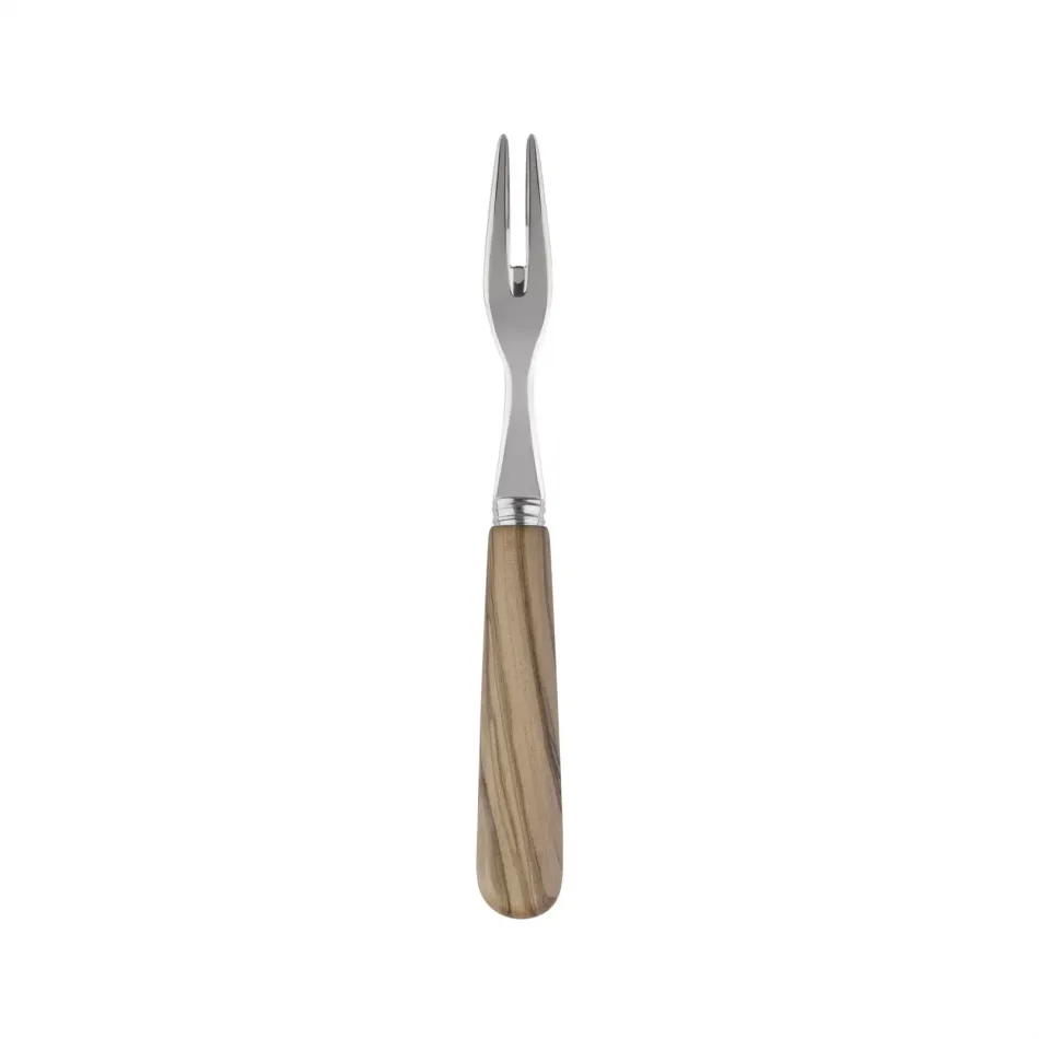 Lavandou Olive Tree Wood Cocktail Fork 5.75"