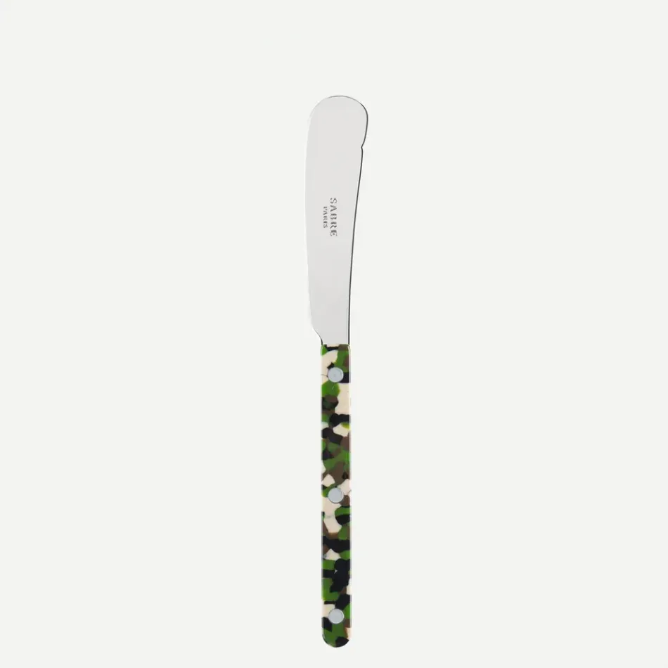 Bistrot Camouflage Green Butter Knife 7"3/4