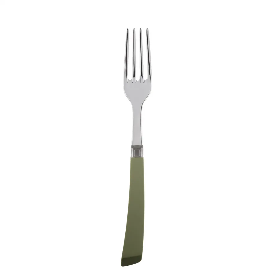 Numero 1 Green Fern Dinner Fork 8.5"