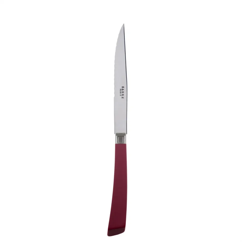 Numero 1 Burgundy Steak Knife 9"