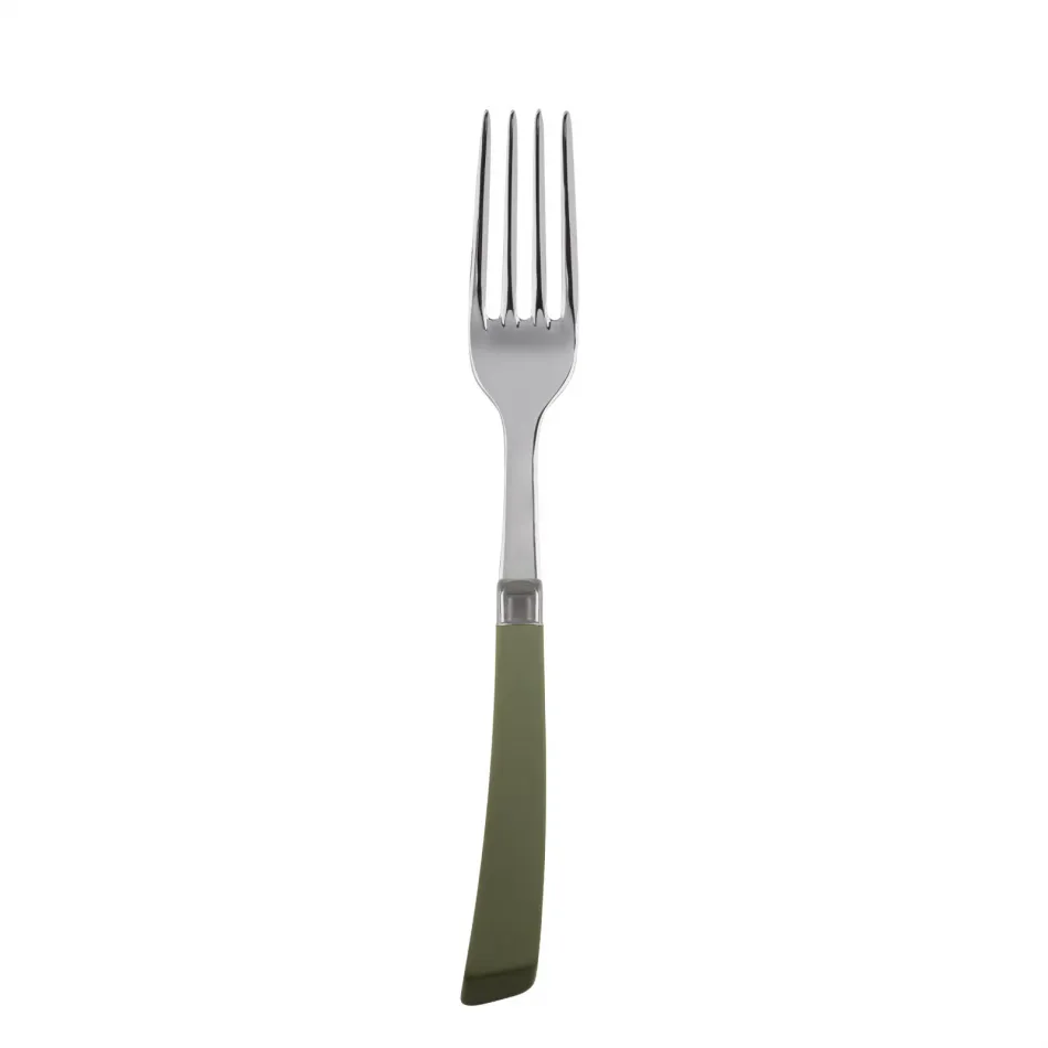 Numero 1 Green Fern Salad Fork 7.5"